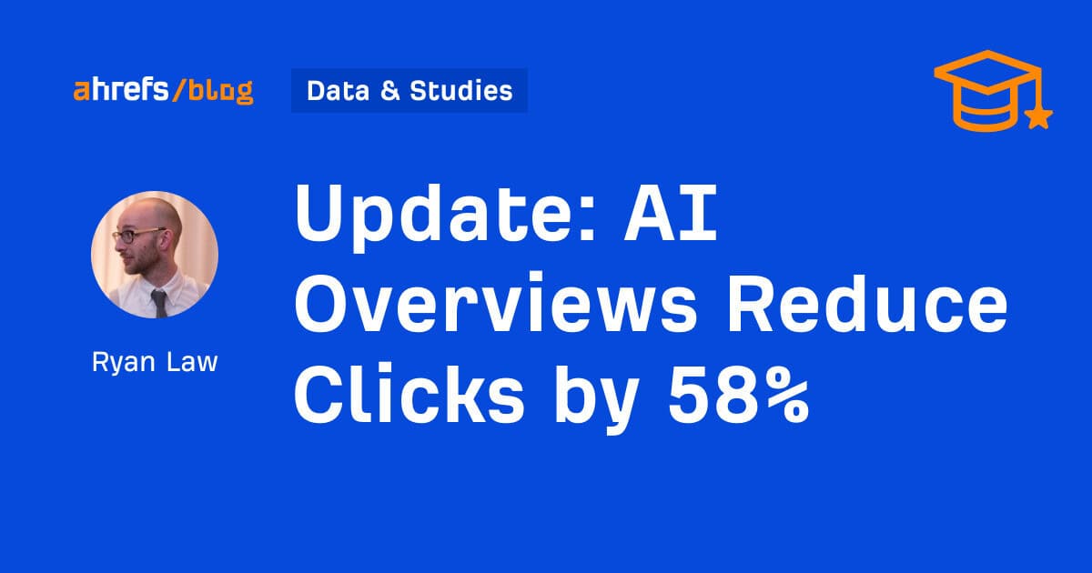 AI Overviews 点击继续走低