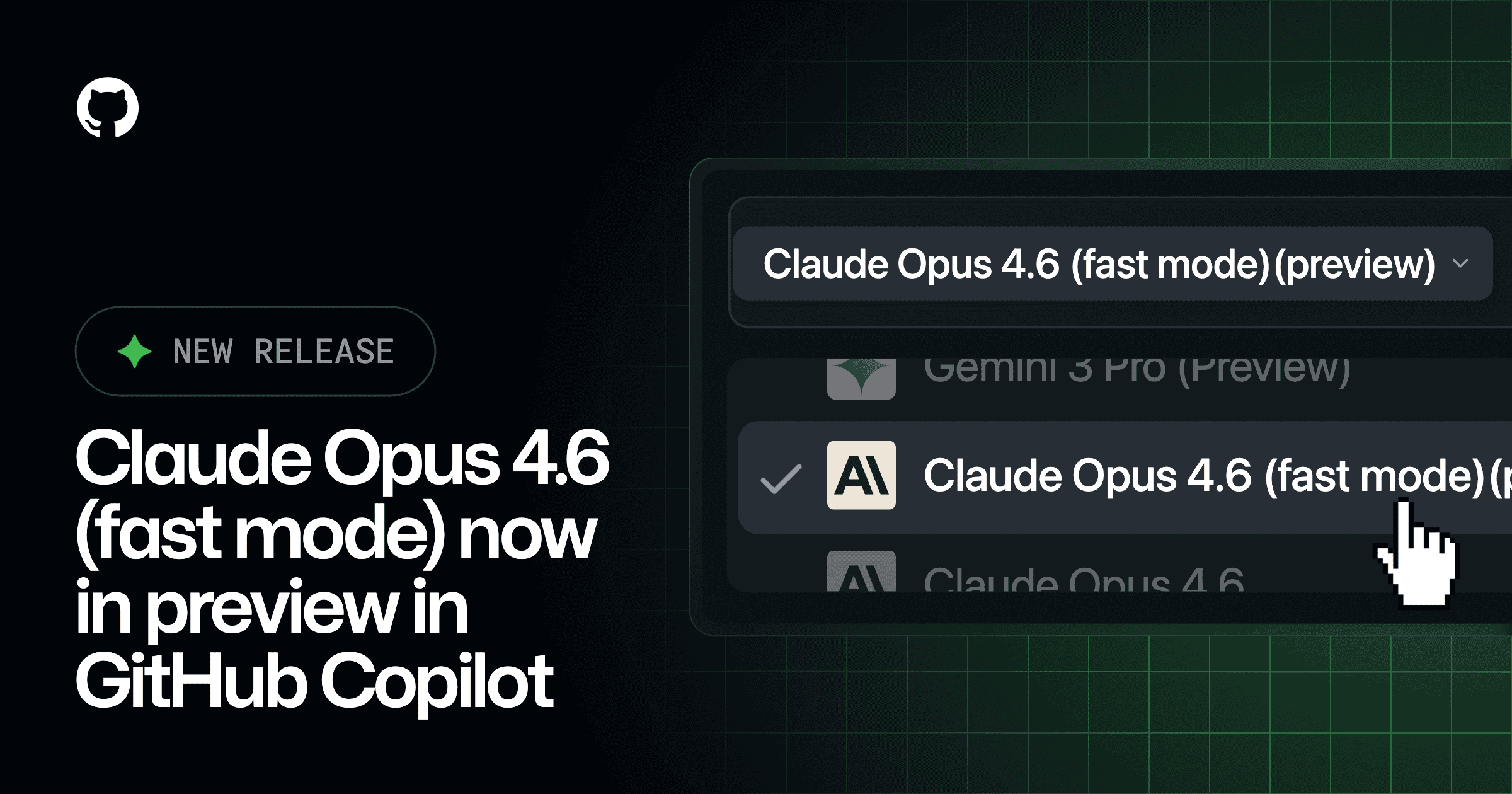 Copilot 预览 Claude Opus 4.6 快速模式